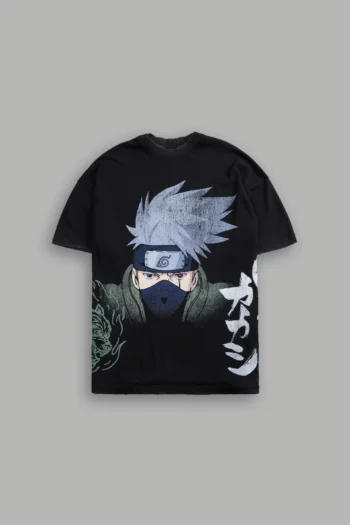 Ninja World V2 "Premium" Oversized Tee in Black