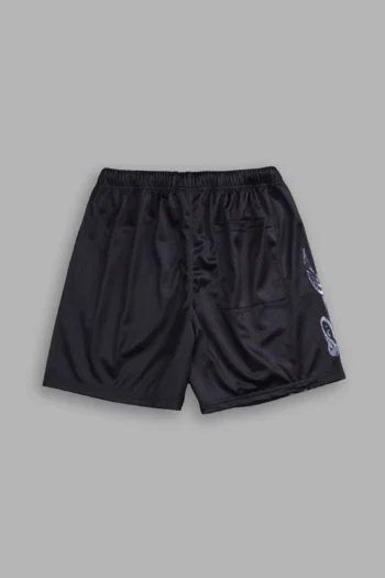 HANNYA MESH SHORTS IN BLACK