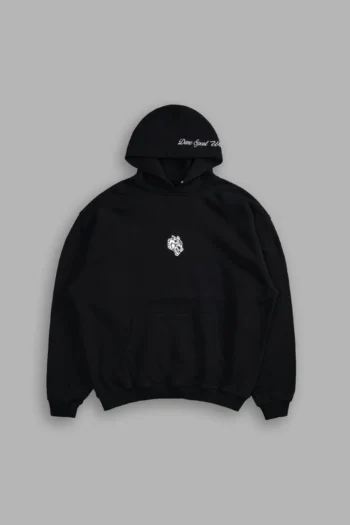 IYKYK "Cornell" Hoodie in Black