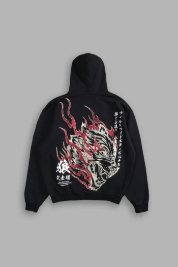 Inferno "Pierce" Unisex Hoodie in Black