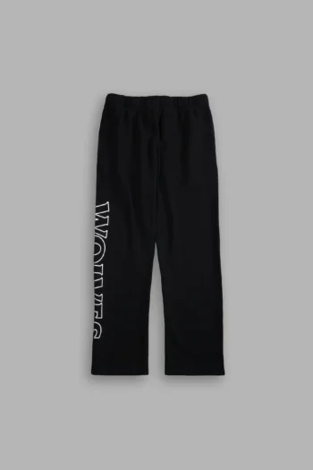 Wolf Hardcore Bigelow Sweat Pants in Black