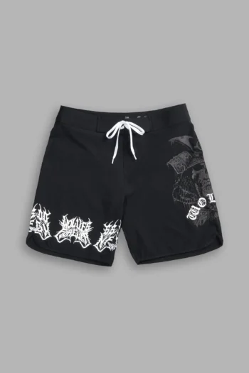 HESH SAMURAI NO WEAPON STAGE SHORTS IN BLACK